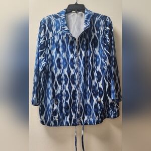 CHICOS Zenergy Blue Jacket